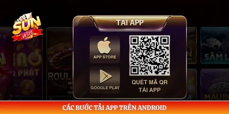 Các bước tải app trên Android