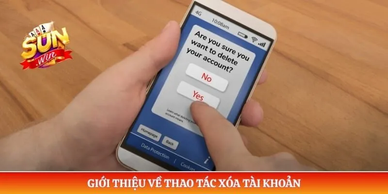 Giới thiệu về thao tác xóa tài khoản