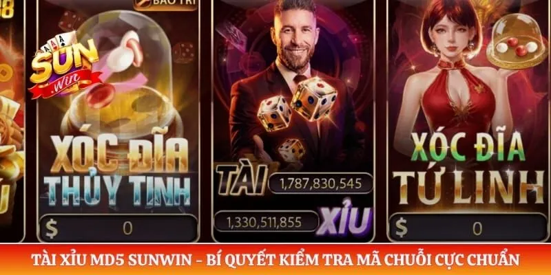 Tài Xỉu MD5 Sunwin - Bí Quyết Kiểm Tra Mã Chuỗi Cực Chuẩn