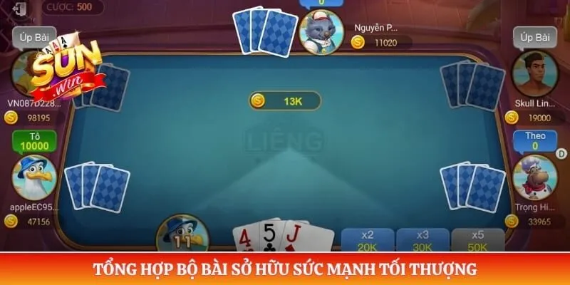 Tổng hợp bộ bài sở hữu sức mạnh tối thượng