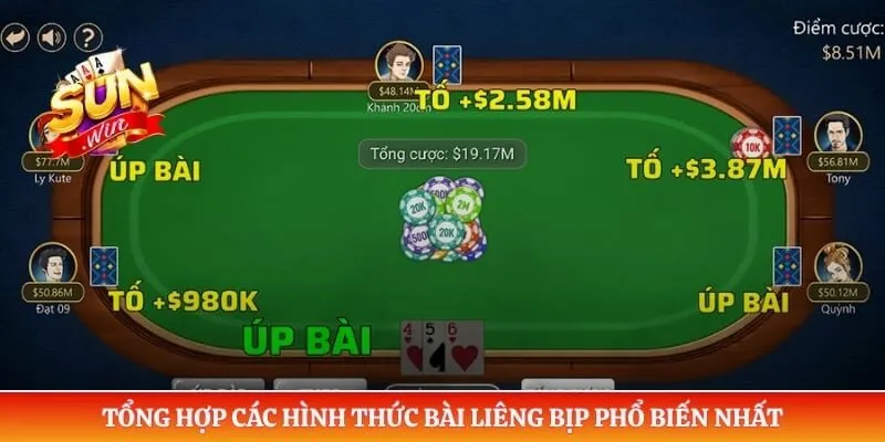 Tổng hợp các hình thức bài liêng bịp phổ biến nhất